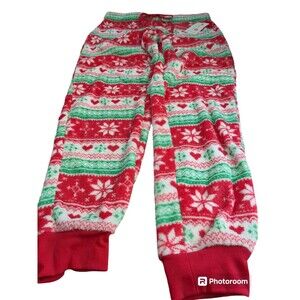 Secret Treasures Pluse Fair Isle Print Sleep Jogger Pants Sz Sm 4-6 NWT